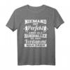Handball Niemand Ist Perfekt Aber Als Handballer Ist Man Nah T-Shirt - Perfektes Geschenk für Handballspieler & Torwarte zu Weihnachten, Geburtstag & Vatertag