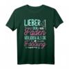 Lieber Den Faden Verlieren Als Die Fassung T-Shirt für Näherinnen - Lustiges Näh-Design für Stoffliebhaberinnen