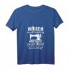 Damen Nähen macht Süchtig Schneiderin T-Shirt mit V-Ausschnitt - Lustiges Geschenk für Näh- und Strickbegeisterte