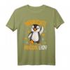 Verrückte Pinguin Lady Penguin Damen T-Shirt – Süßes Tiermotiv, Perfektes Geschenk für Pinguin-Fans zu Geburtstag & Weihnachten