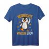 Verrückte Pinguin Lady Penguin Damen T-Shirt – Süßes Tiermotiv, Perfektes Geschenk für Pinguin-Fans zu Geburtstag & Weihnachten