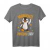 Verrückte Pinguin Lady Penguin Damen T-Shirt – Süßes Tiermotiv, Perfektes Geschenk für Pinguin-Fans zu Geburtstag & Weihnachten