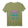 Damen Ich hänge an der Nadel - Lustiges Nähen T-Shirt mit V-Ausschnitt, perfektes Geschenk für Näherinnen, Schneiderinnen & Strickerinnen