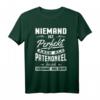 Niemand ist perfekt aber als Patenonkel bin ich nah dran - Lustiges T-Shirt für Taufe, Geburtstag & Schwangerschaft