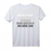 Herren T-Shirt mit Spruch 'Dieses TShirt Färbt Sich Schwarz Idioten In Der Nähe Sind' – Lustiges, humorvolles Schwarzshirt für Männer