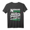 Niemand ist perfekt aber als Rapidler nah dran Geschenk T-Shirt - Humorvolles Fußballshirt für Fans, Ultras und Freunde von Rapid Wien