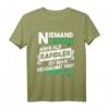 Niemand ist perfekt aber als Rapidler nah dran Geschenk T-Shirt - Humorvolles Fußballshirt für Fans, Ultras und Freunde von Rapid Wien