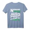 Niemand ist perfekt aber als Rapidler nah dran Geschenk T-Shirt - Humorvolles Fußballshirt für Fans, Ultras und Freunde von Rapid Wien