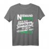 Niemand ist perfekt aber als Rapidler nah dran Geschenk T-Shirt - Humorvolles Fußballshirt für Fans, Ultras und Freunde von Rapid Wien