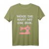 Lustiges Näh T-Shirt mit Häkel Motiv - Perfektes Geschenk für Näherinnen, Häkelliebhaber & Schneiderinnen
