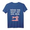 Lustiges Näh T-Shirt mit Häkel Motiv - Perfektes Geschenk für Näherinnen, Häkelliebhaber & Schneiderinnen