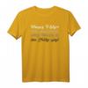 Färbt sich schwarz, wenn Idioten in der Nähe sind - Lustiges Statement T-Shirt als Geschenk für Weihnachten & Geburtstag