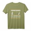 Sicherheitshinweis zur Vermeidung von Verletzungen T-Shirt – Humoriges Geschenk für Chefs, Kollegen & Freunde