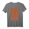 Das griechische Alphabet T-Shirt mit Buchstabennamen und numerologischem Wert – Ideal für Sprachstudenten und Geschichtsinteressierte