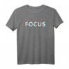 Focus Motivation T-Shirt mit Optischer Täuschung – Inspiriere dein Training & perfektes Geschenk für Bodybuilder, Trainer & Fitnessfans
