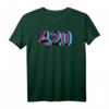 420 I Kiffer Stoner Chiller Weed Gras Cannabis Marijuana T-Shirt – Lustiges Geschenk für Ganja-Liebhaber & Marijuana Fans