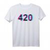 420 I Kiffer Stoner Chiller Weed Gras Cannabis Marijuana T-Shirt – Lustiges Geschenk für Ganja-Liebhaber & Marijuana Fans