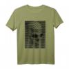 Skull Totenkopf Schädel Optische Täuschung T-Shirt – Geschenkidee für Geburtstag, Weihnachten & Erwachsene