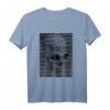 Skull Totenkopf Schädel Optische Täuschung T-Shirt – Geschenkidee für Geburtstag, Weihnachten & Erwachsene