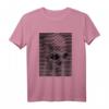 Skull Totenkopf Schädel Optische Täuschung T-Shirt – Geschenkidee für Geburtstag, Weihnachten & Erwachsene