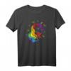Gay LGBT Einhorn Rainbow Pride Flagge Unterstützung T-Shirt – Zeigen Sie Ihre Unterstützung für LGBTQ-Rechte und Stolz