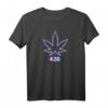 420 Weed Cannabis Marihuana - Optische Täuschung T-Shirt für Kiffer, Fans und Geschenke für Marihuana Liebhaber