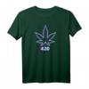 420 Weed Cannabis Marihuana - Optische Täuschung T-Shirt für Kiffer, Fans und Geschenke für Marihuana Liebhaber