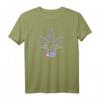 420 Weed Cannabis Marihuana - Optische Täuschung T-Shirt für Kiffer, Fans und Geschenke für Marihuana Liebhaber