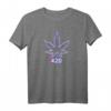 420 Weed Cannabis Marihuana - Optische Täuschung T-Shirt für Kiffer, Fans und Geschenke für Marihuana Liebhaber
