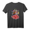 HapKitten Shippuden Akatsuki Group SD T-Shirt – Lizenzierte Naruto Anime Merchandise für Naruto Fans
