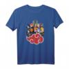 HapKitten Shippuden Akatsuki Group SD T-Shirt – Lizenzierte Naruto Anime Merchandise für Naruto Fans