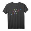 Origami Friedenstaube mit Vogel - Kommunion T-Shirt, religiöse Deko & Geschenkidee für Kommunionkinder und Origami-Liebhaber