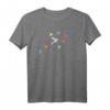 Origami Friedenstaube mit Vogel - Kommunion T-Shirt, religiöse Deko & Geschenkidee für Kommunionkinder und Origami-Liebhaber