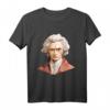 Jean Jacques Rousseau Origami T-Shirt – Klassisch geschnitten, doppelt genähter Saum, ideales Geschenk für Philosophie- und Literaturfans