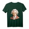 Jean Jacques Rousseau Origami T-Shirt – Klassisch geschnitten, doppelt genähter Saum, ideales Geschenk für Philosophie- und Literaturfans