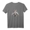 Origami Eule aus einer Dollarnote T-Shirt – Stylisches Design für Männer und Frauen, perfekte Alltags- und Geschenkidee