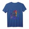 Lama - Alpaka Wasserfarben Festival T-Shirt – Originelles Geschenk für Tierliebhaber, Künstler & Festivalfans