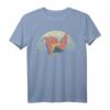 Retro Papier Faltkunst Kranich Origami T-Shirt – Perfekt für Origami-Liebhaber und Bastel-Fans