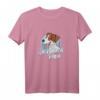 Jack Russel Papa T-Shirt mit Comic Zeichnung – Herren Hundeliebhaber Geschenk für Hundehalter und Hundeliebhaber