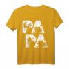 Schlagzeuger Papa T-Shirt - Lustiges und Cooles Geschenk für Väter, Drummer & Werdende Papas zum Vatertag & Geburtstag