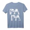 Schlagzeuger Papa T-Shirt - Lustiges und Cooles Geschenk für Väter, Drummer & Werdende Papas zum Vatertag & Geburtstag