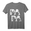 Schlagzeuger Papa T-Shirt - Lustiges und Cooles Geschenk für Väter, Drummer & Werdende Papas zum Vatertag & Geburtstag