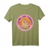 Freedom Life Damen T-Shirt mit erhobenen Händen für Frauenrechte, Gleichberechtigung und kulturelle Identität – Retro Design