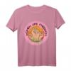 Freedom Life Damen T-Shirt mit erhobenen Händen für Frauenrechte, Gleichberechtigung und kulturelle Identität – Retro Design