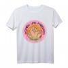Freedom Life Damen T-Shirt mit erhobenen Händen für Frauenrechte, Gleichberechtigung und kulturelle Identität – Retro Design