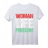 Woman Life Freedom Iran - Patriotisches Vintage T-Shirt mit Slogan für Unterstützung iranischer Frauen & Freiheit