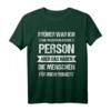 Misanthrop Misanthropie Ironie Geschenk T-Shirt - Sarkastisches Shirt für Introvertierte & Menschenhasser mit humorvollem Spruch