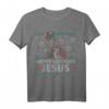 Lustiges Happy Birthday Jesus T-Shirt – Weihnachtspullover für Christen, perfekte Geschenkidee für Heiligabend für Frau und Mann