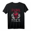 Punk Musik Rock Punks Punkrocker T-Shirt - Vintage Style für Konzerte, Partys & Bandproben, Perfektes Geschenk für Musikliebhaber und Punkfans