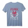 Punk Musik Rock Punks Punkrocker T-Shirt - Vintage Style für Konzerte, Partys & Bandproben, Perfektes Geschenk für Musikliebhaber und Punkfans